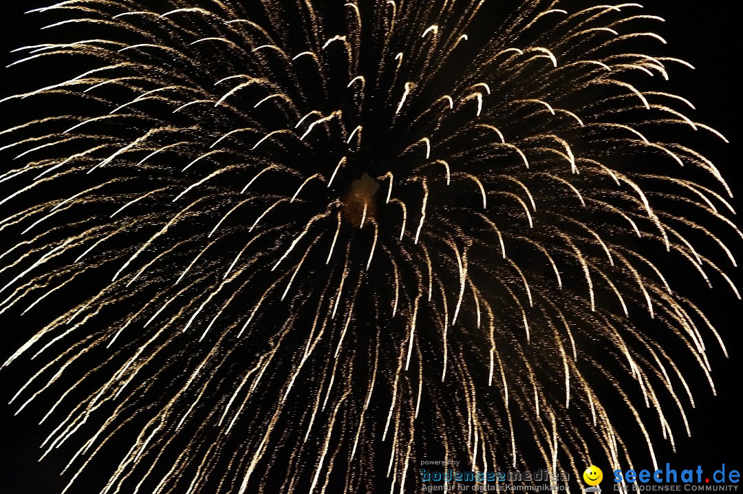 Feuerwerk - Seenachtfest 2012: Konstanz am Bodensee, 11.08.2012