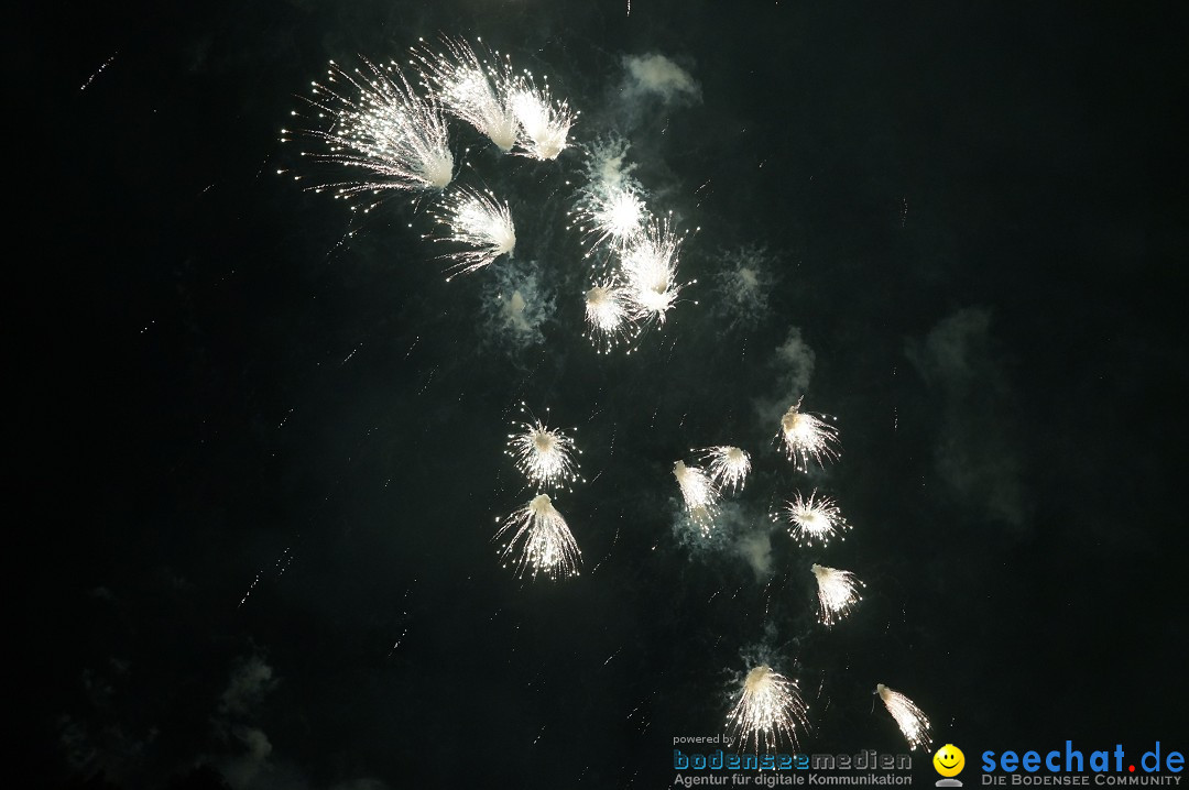 Feuerwerk - Seenachtfest 2012: Konstanz am Bodensee, 11.08.2012