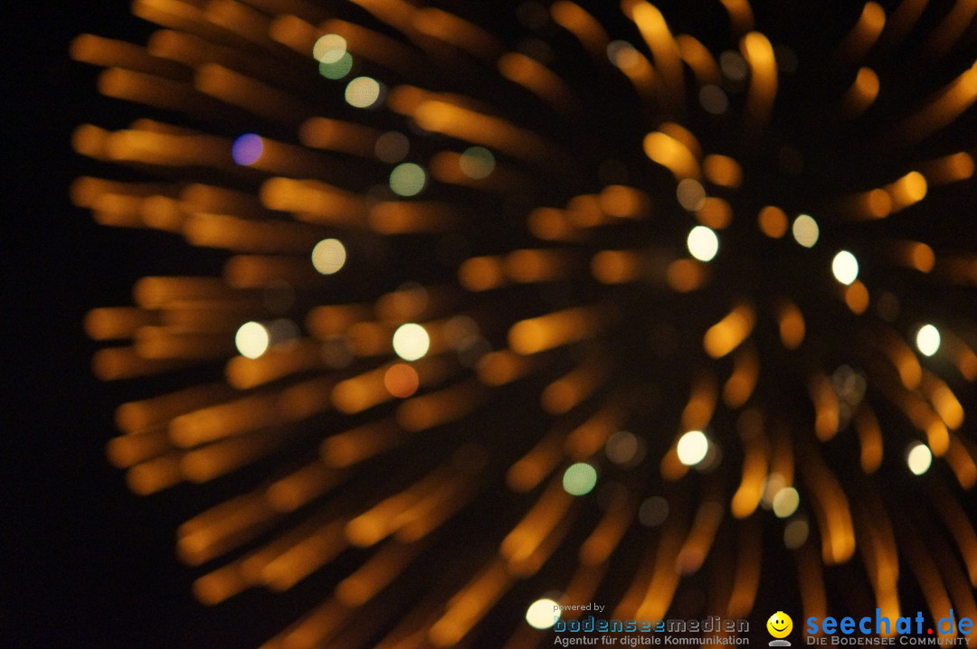 Feuerwerk - Seenachtfest 2012: Konstanz am Bodensee, 11.08.2012