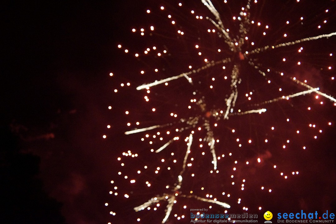 Feuerwerk - Seenachtfest 2012: Konstanz am Bodensee, 11.08.2012