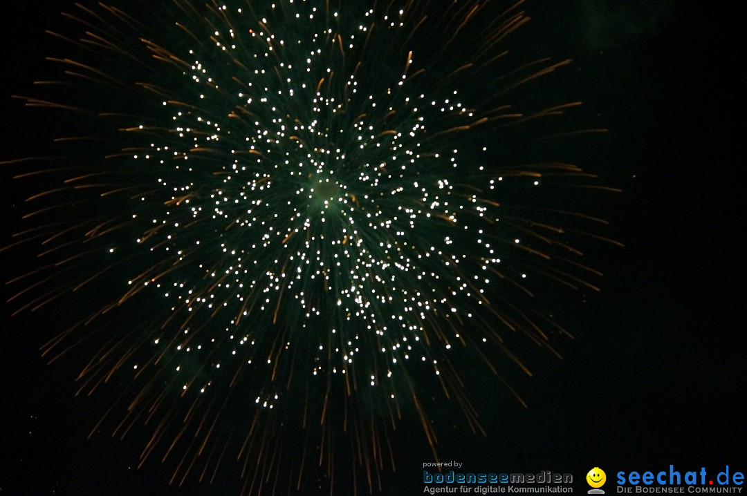 Feuerwerk - Seenachtfest 2012: Konstanz am Bodensee, 11.08.2012