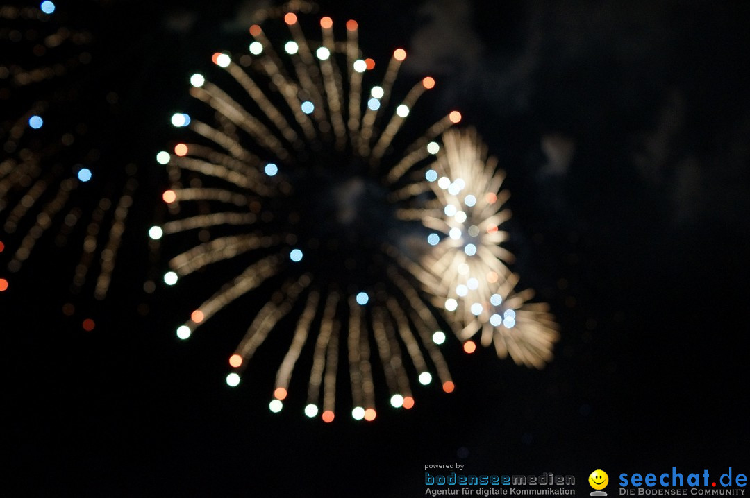 Feuerwerk - Seenachtfest 2012: Konstanz am Bodensee, 11.08.2012