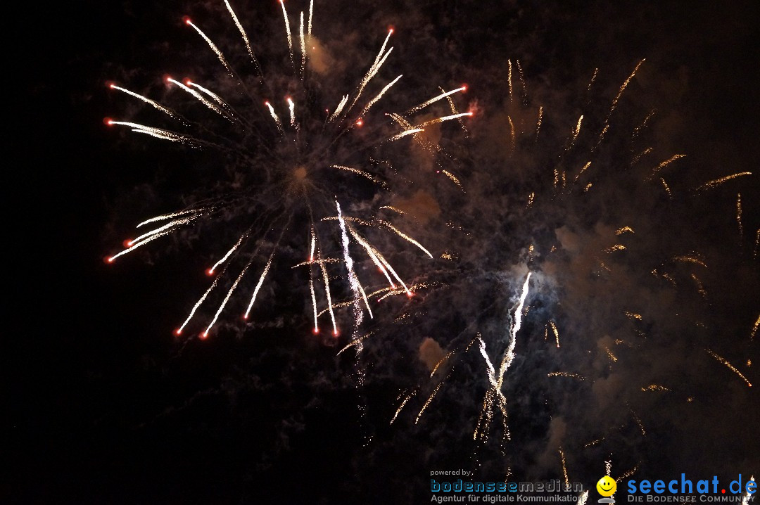 Feuerwerk - Seenachtfest 2012: Konstanz am Bodensee, 11.08.2012