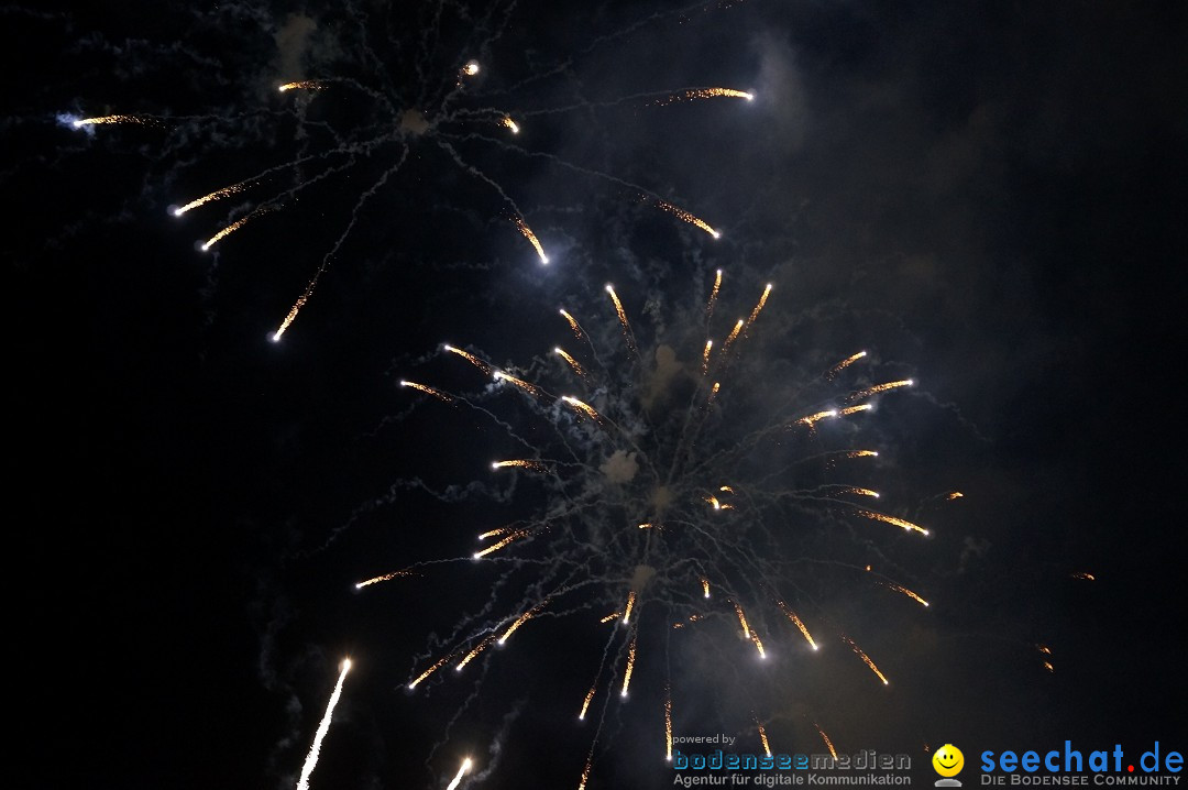 Feuerwerk - Seenachtfest 2012: Konstanz am Bodensee, 11.08.2012