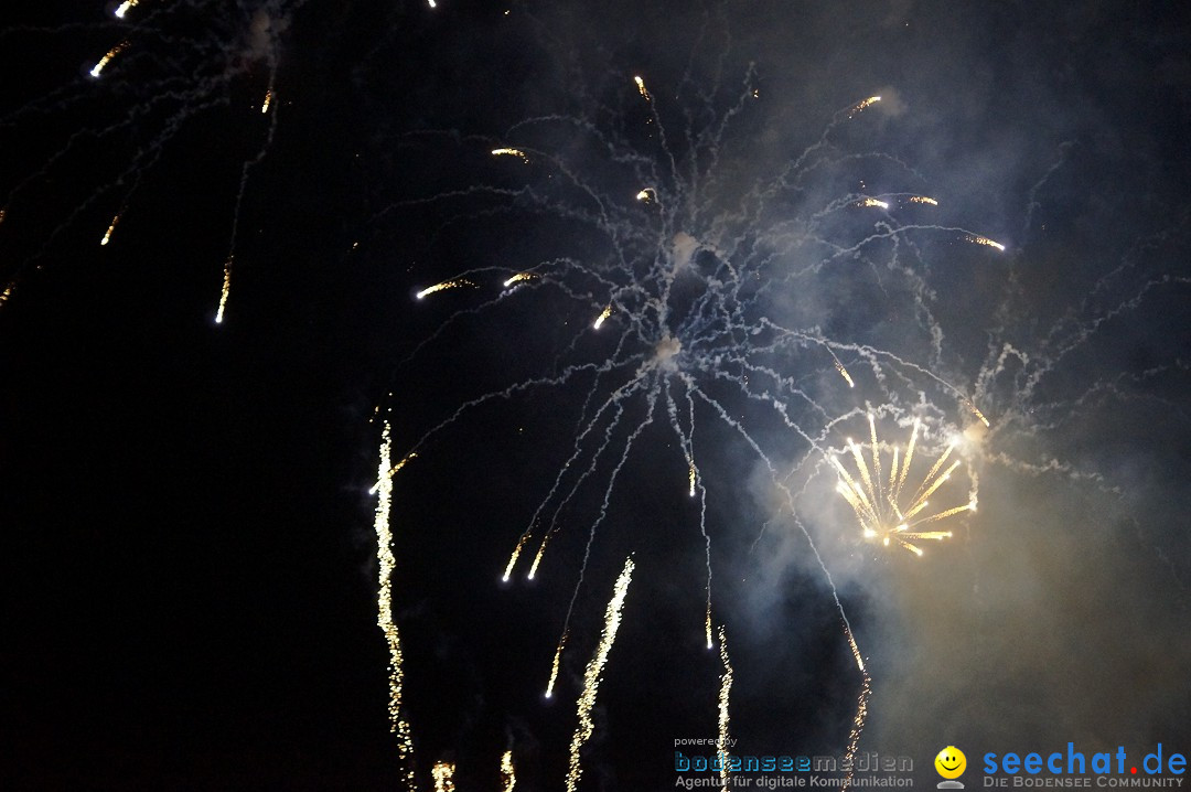 Feuerwerk - Seenachtfest 2012: Konstanz am Bodensee, 11.08.2012