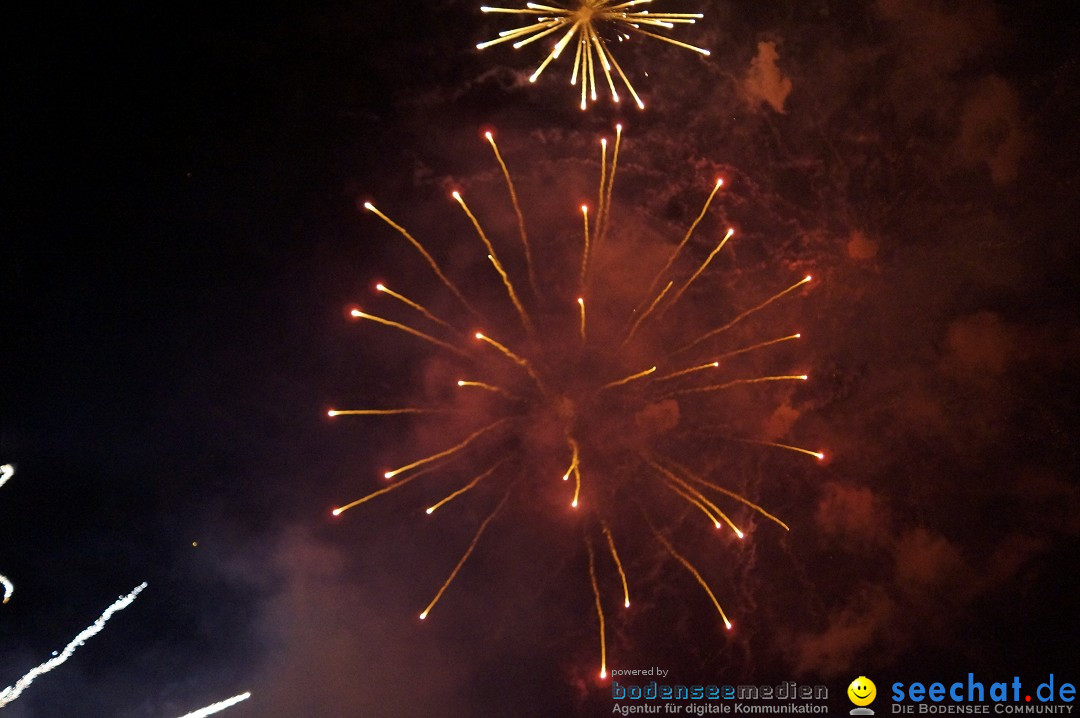 Feuerwerk - Seenachtfest 2012: Konstanz am Bodensee, 11.08.2012