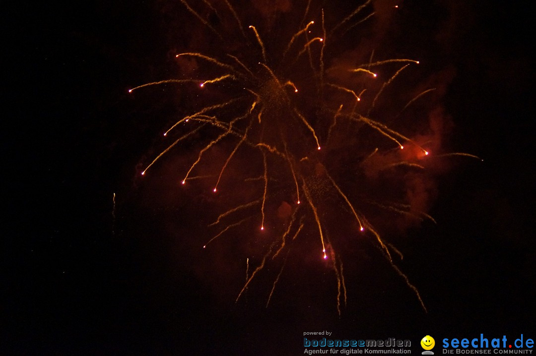 Feuerwerk - Seenachtfest 2012: Konstanz am Bodensee, 11.08.2012