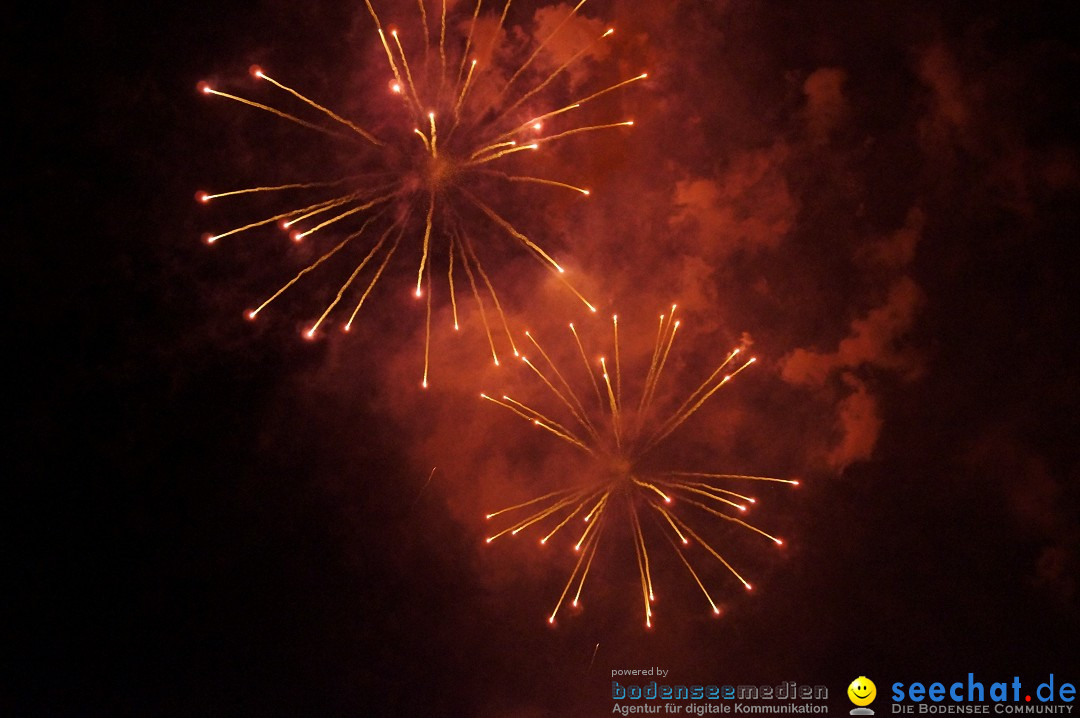 Feuerwerk - Seenachtfest 2012: Konstanz am Bodensee, 11.08.2012