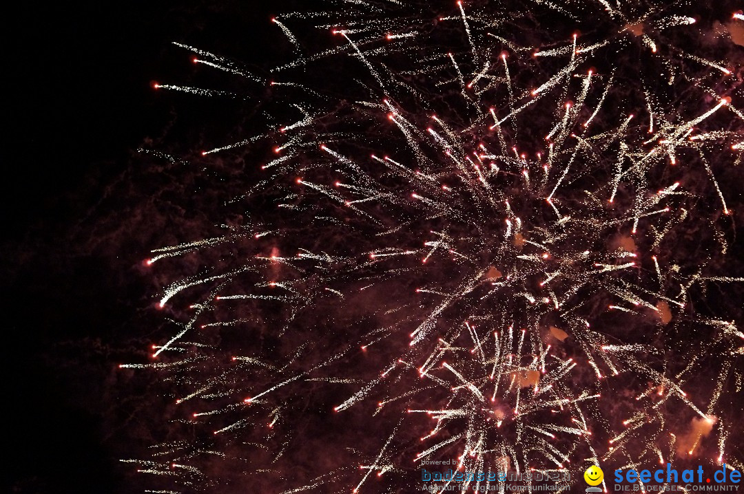 Feuerwerk - Seenachtfest 2012: Konstanz am Bodensee, 11.08.2012