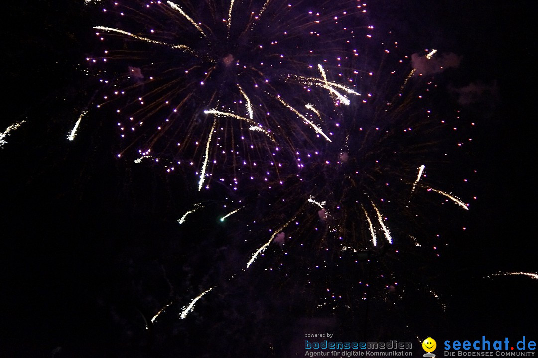 Feuerwerk - Seenachtfest 2012: Konstanz am Bodensee, 11.08.2012