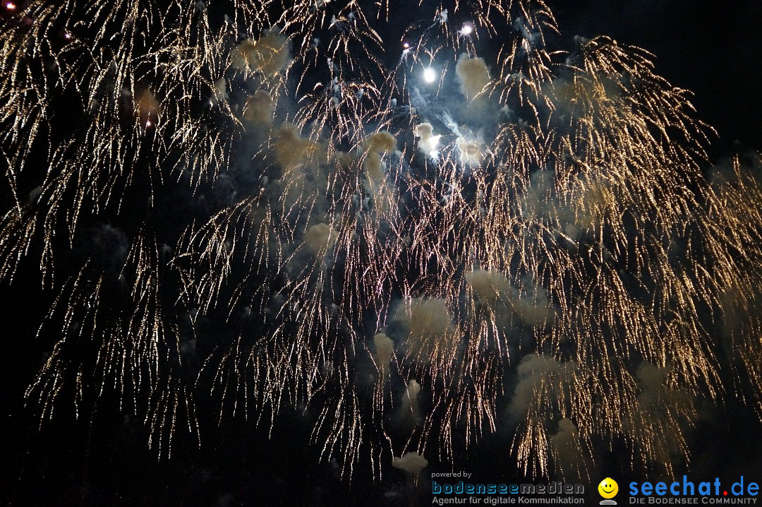 Feuerwerk - Seenachtfest 2012: Konstanz am Bodensee, 11.08.2012