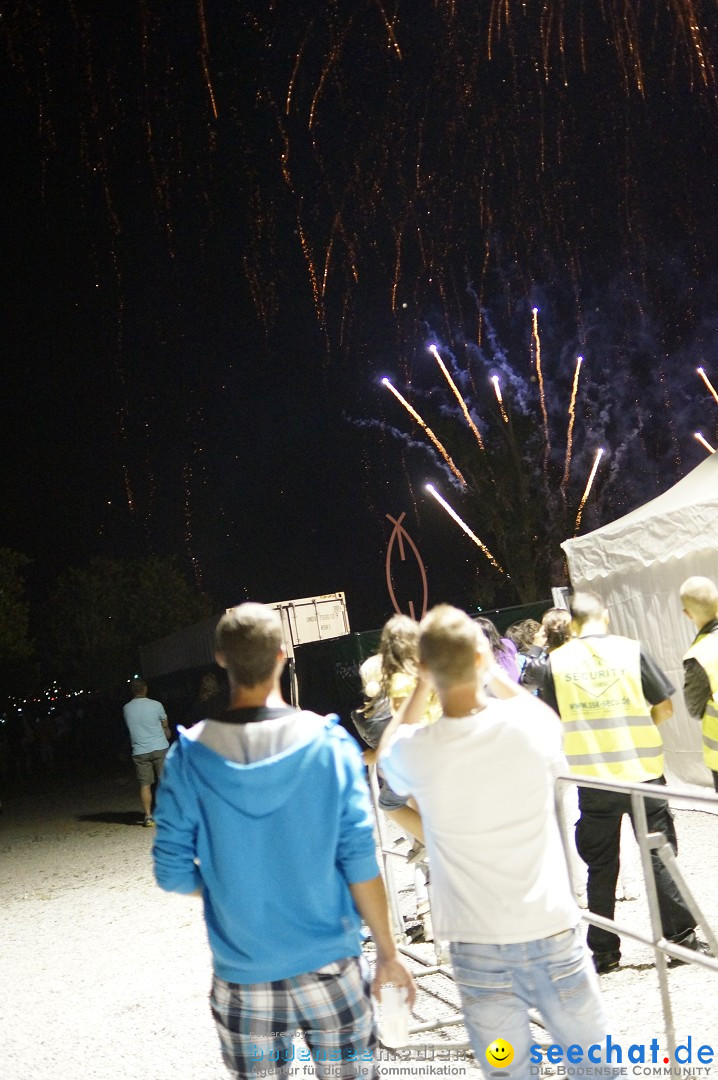 Feuerwerk - Seenachtfest 2012: Konstanz am Bodensee, 11.08.2012