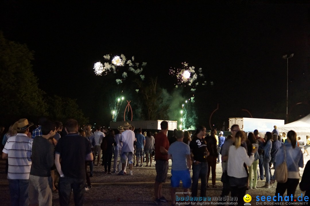 Feuerwerk - Seenachtfest 2012: Konstanz am Bodensee, 11.08.2012