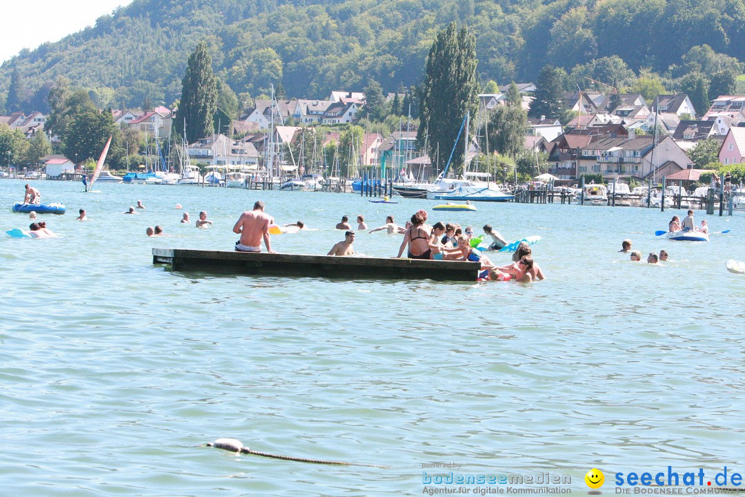 Bodenseeumrundung - Bodenseequerung von Kirsten Seidel: Bodman, 18.08.2012