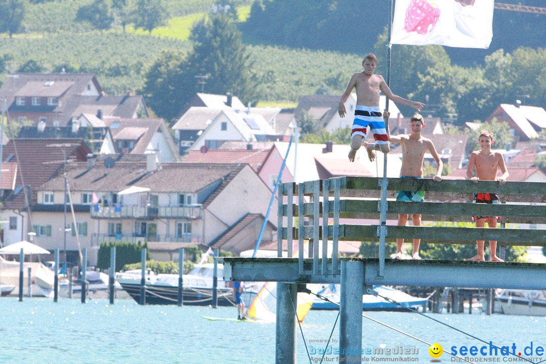 Bodenseeumrundung - Bodenseequerung von Kirsten Seidel: Bodman, 18.08.2012