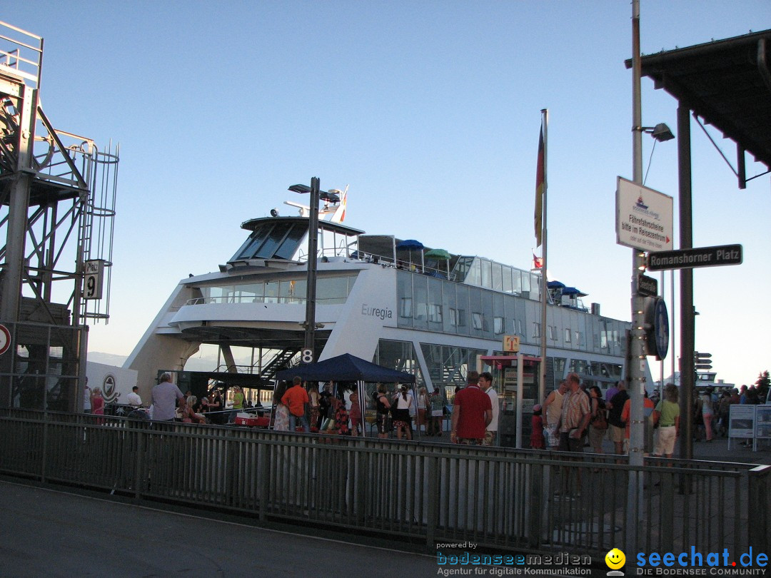 Partyschiff: FLOWER-POWER: Friedrichshafen am Bodensee, 18.08.2012