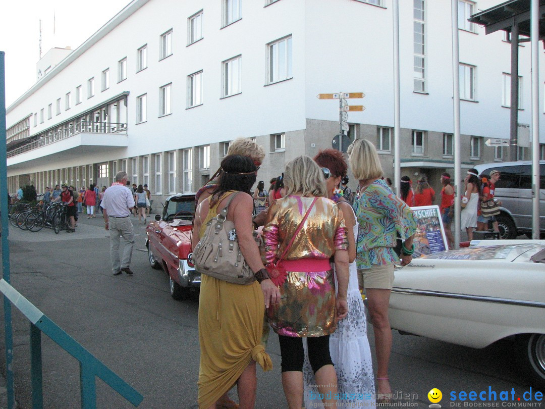 Partyschiff: FLOWER-POWER: Friedrichshafen am Bodensee, 18.08.2012