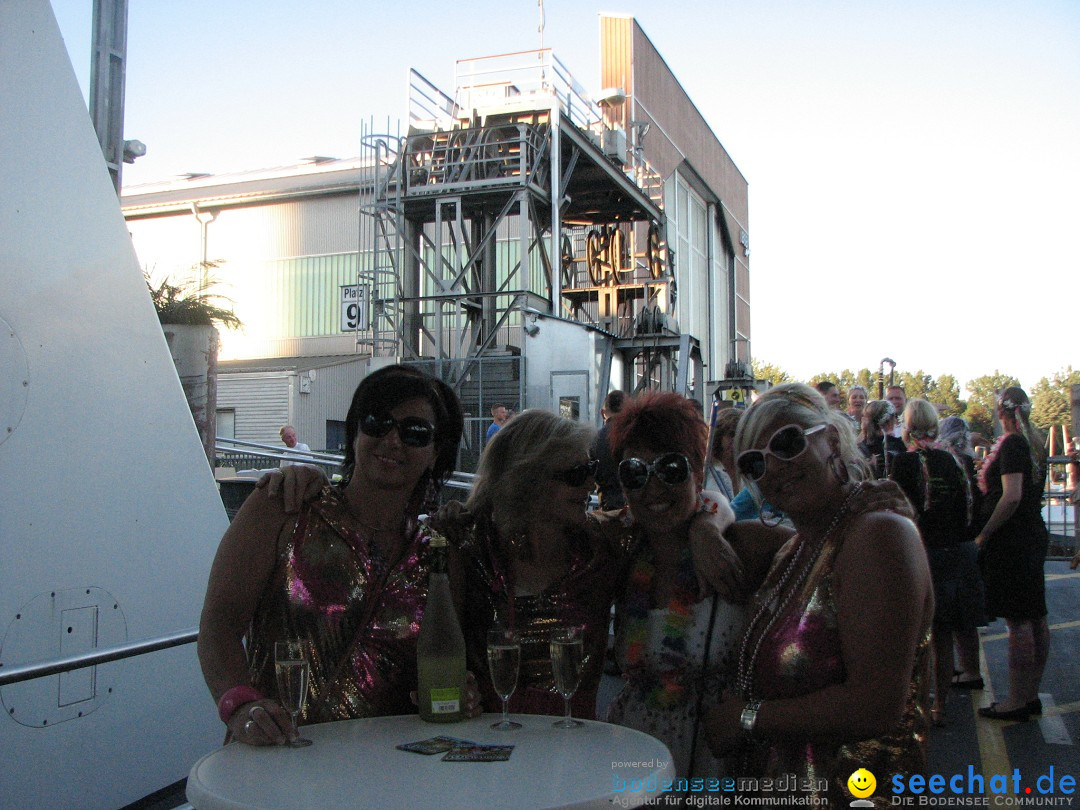 Partyschiff: FLOWER-POWER: Friedrichshafen am Bodensee, 18.08.2012