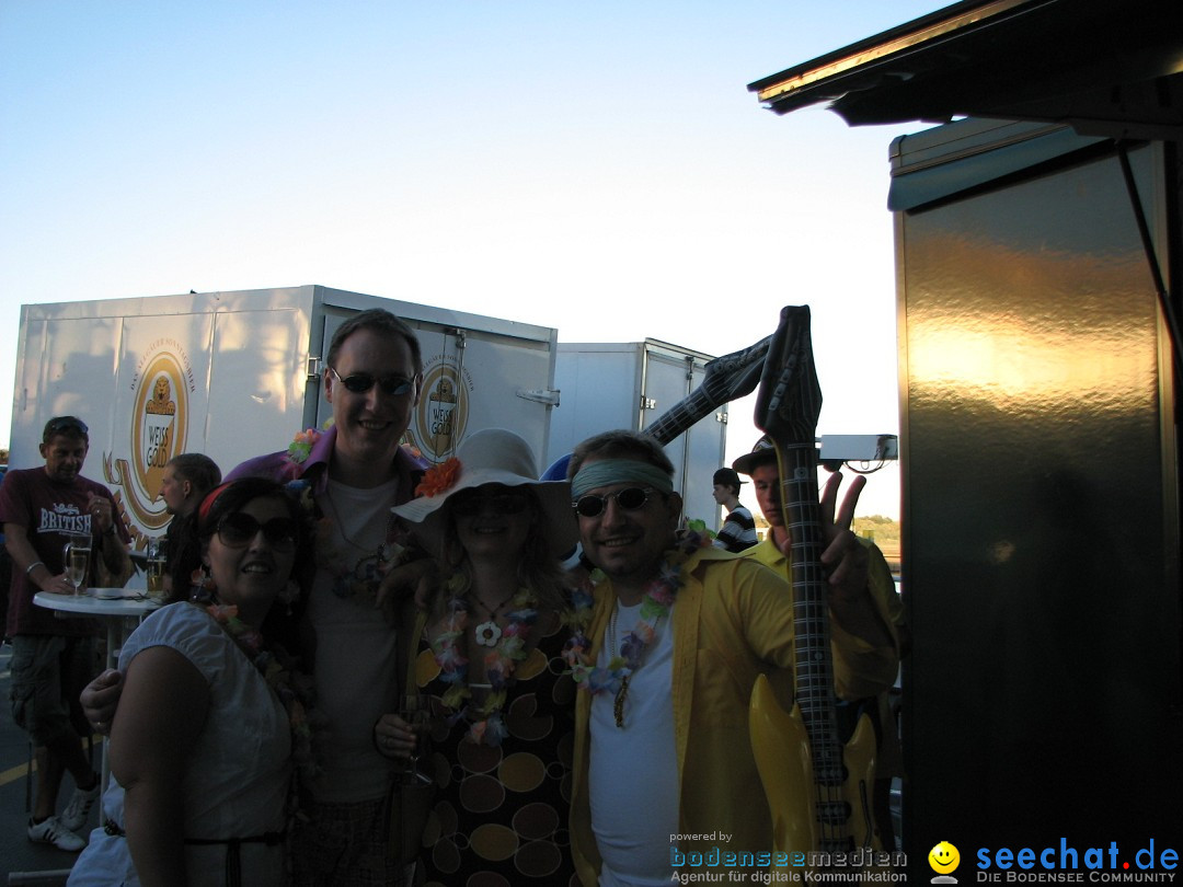 Partyschiff: FLOWER-POWER: Friedrichshafen am Bodensee, 18.08.2012