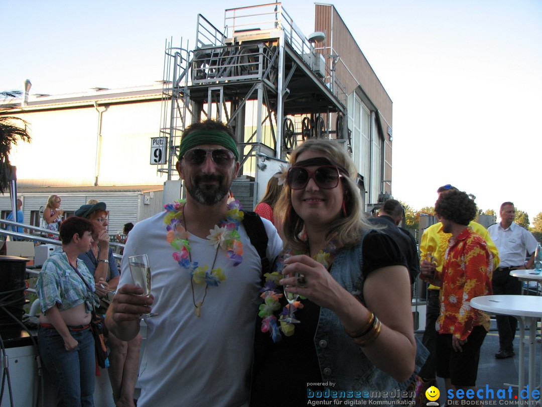 Partyschiff: FLOWER-POWER: Friedrichshafen am Bodensee, 18.08.2012