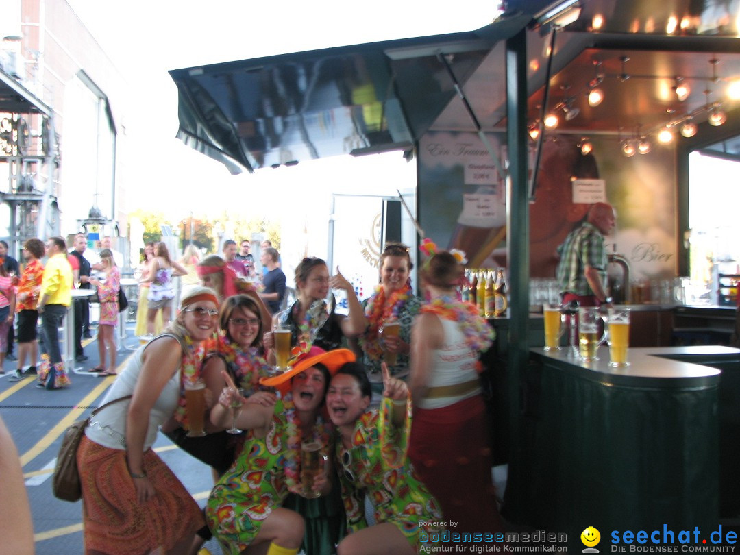 Partyschiff: FLOWER-POWER: Friedrichshafen am Bodensee, 18.08.2012