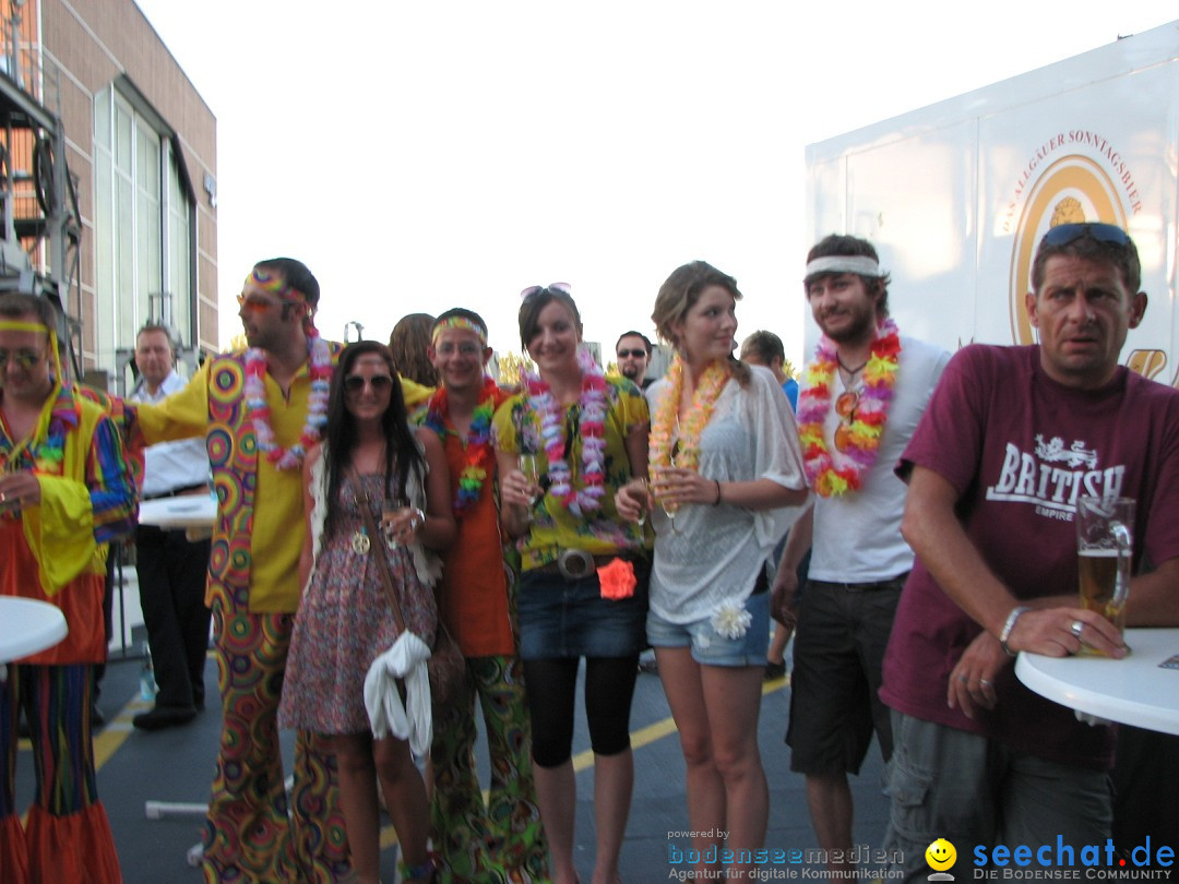 Partyschiff: FLOWER-POWER: Friedrichshafen am Bodensee, 18.08.2012