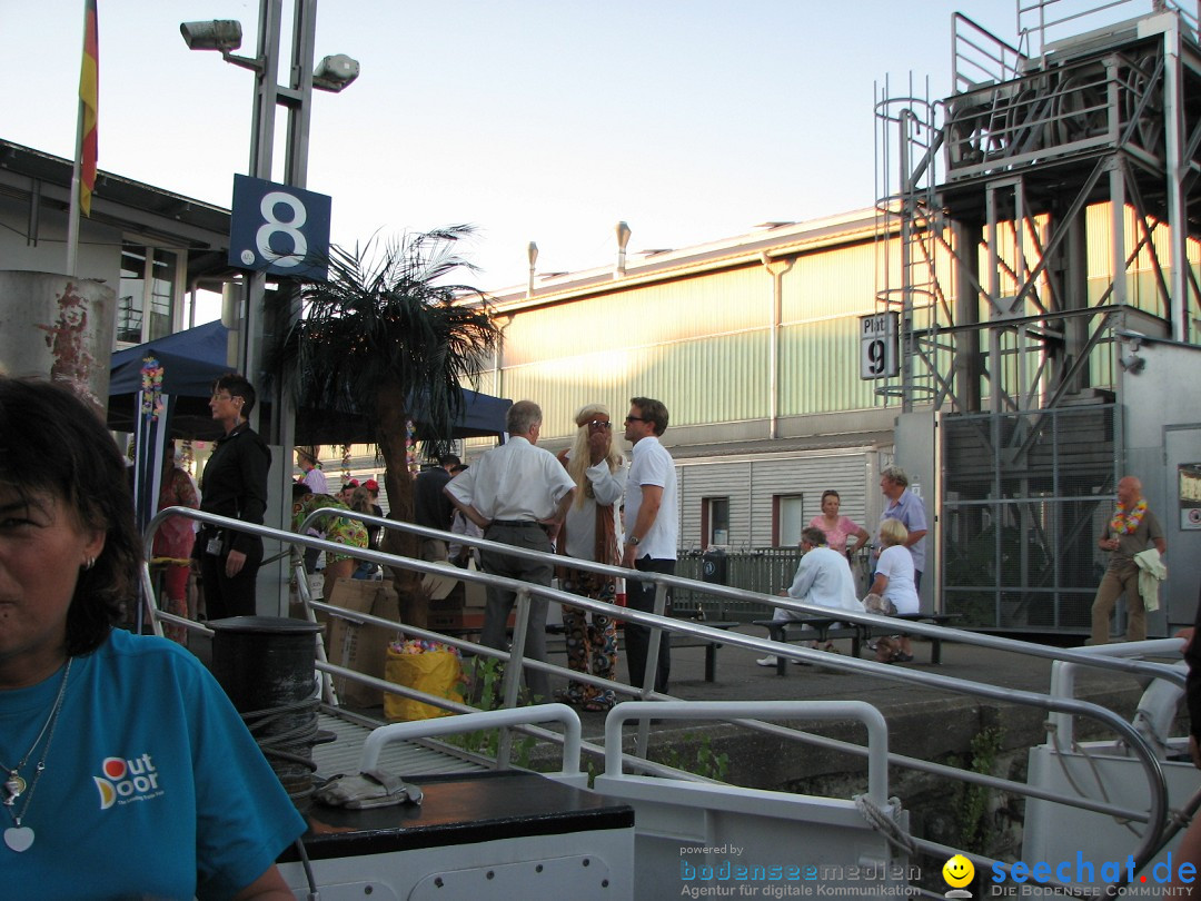 Partyschiff: FLOWER-POWER: Friedrichshafen am Bodensee, 18.08.2012