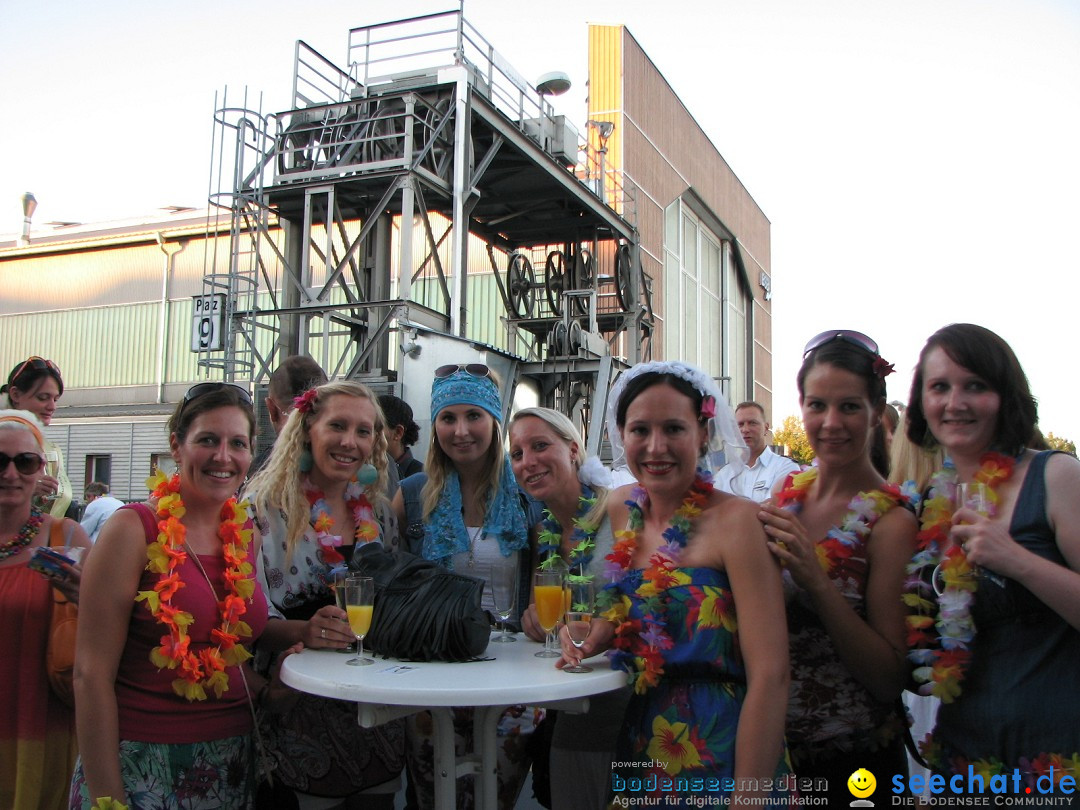 Partyschiff: FLOWER-POWER: Friedrichshafen am Bodensee, 18.08.2012