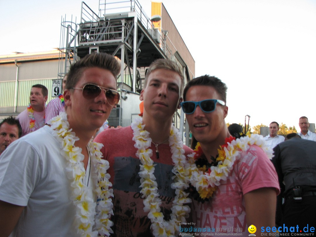 Partyschiff: FLOWER-POWER: Friedrichshafen am Bodensee, 18.08.2012