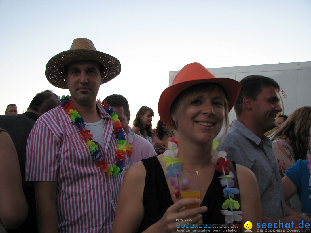 Partyschiff: FLOWER-POWER: Friedrichshafen am Bodensee, 18.08.2012