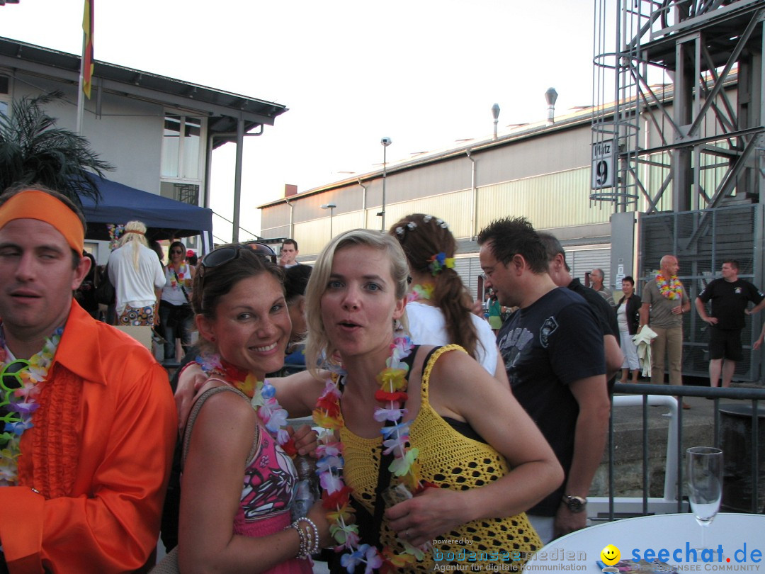 Partyschiff: FLOWER-POWER: Friedrichshafen am Bodensee, 18.08.2012