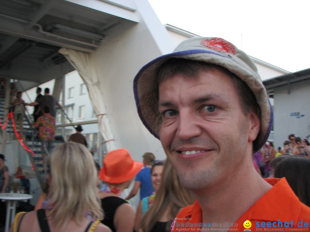 Partyschiff: FLOWER-POWER: Friedrichshafen am Bodensee, 18.08.2012