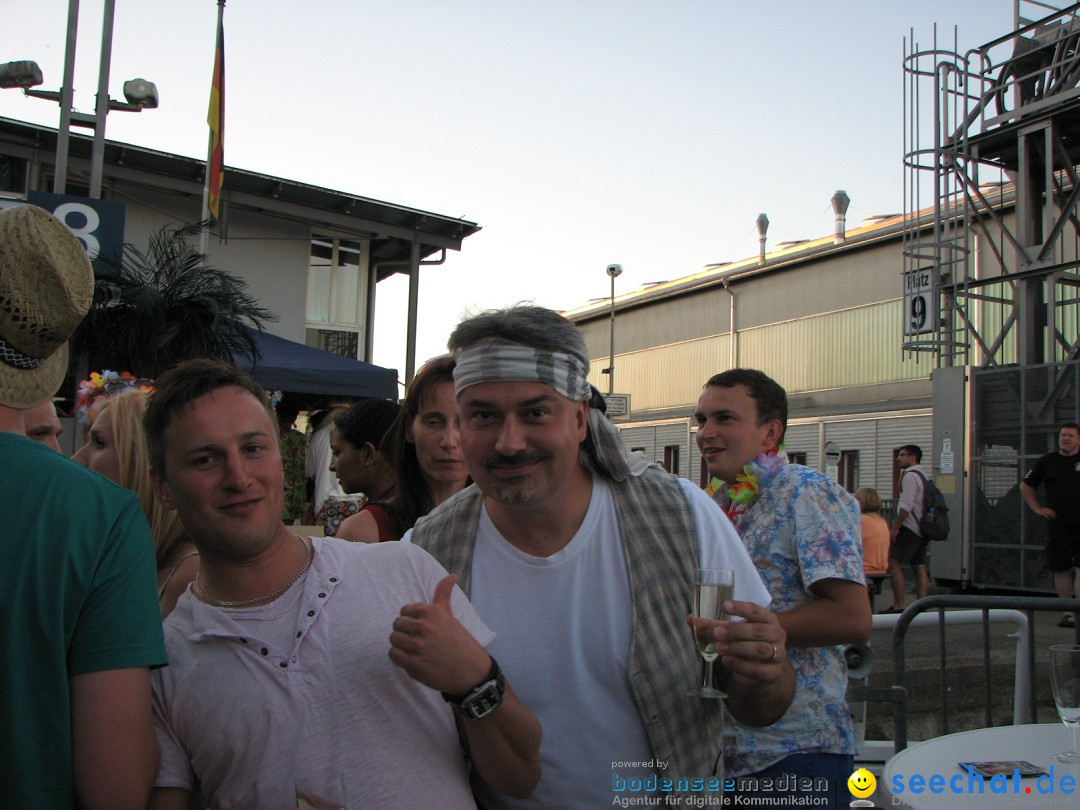 Partyschiff: FLOWER-POWER: Friedrichshafen am Bodensee, 18.08.2012