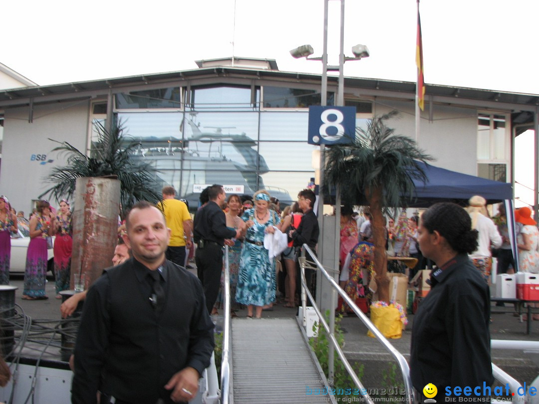 Partyschiff: FLOWER-POWER: Friedrichshafen am Bodensee, 18.08.2012