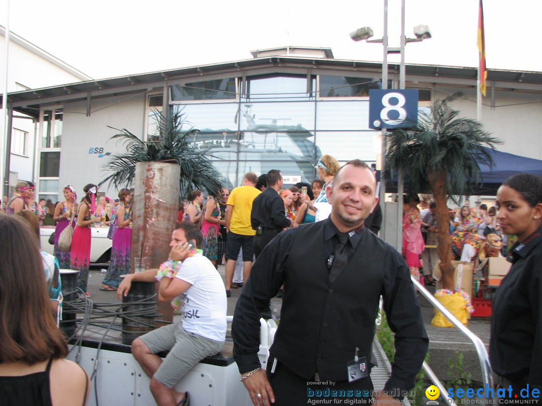 Partyschiff: FLOWER-POWER: Friedrichshafen am Bodensee, 18.08.2012