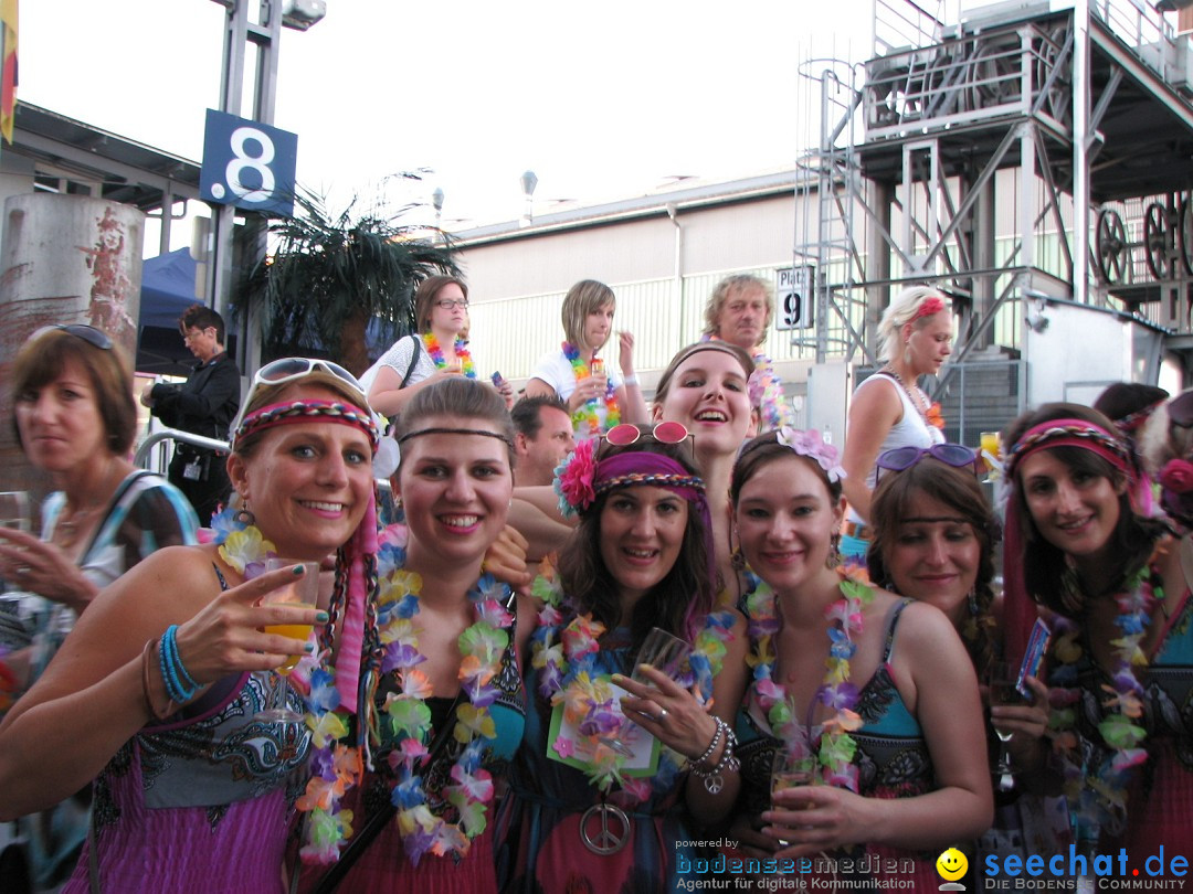 Partyschiff: FLOWER-POWER: Friedrichshafen am Bodensee, 18.08.2012