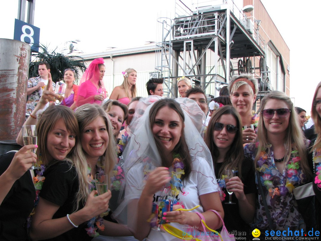 Partyschiff: FLOWER-POWER: Friedrichshafen am Bodensee, 18.08.2012