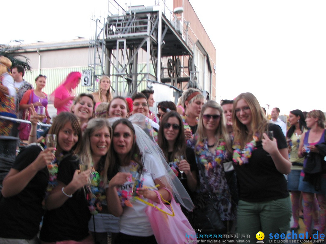 Partyschiff: FLOWER-POWER: Friedrichshafen am Bodensee, 18.08.2012