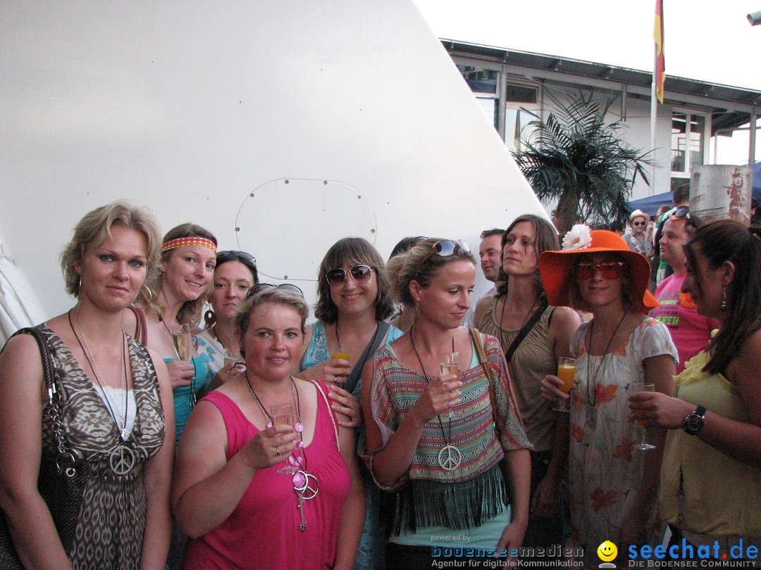 Partyschiff: FLOWER-POWER: Friedrichshafen am Bodensee, 18.08.2012