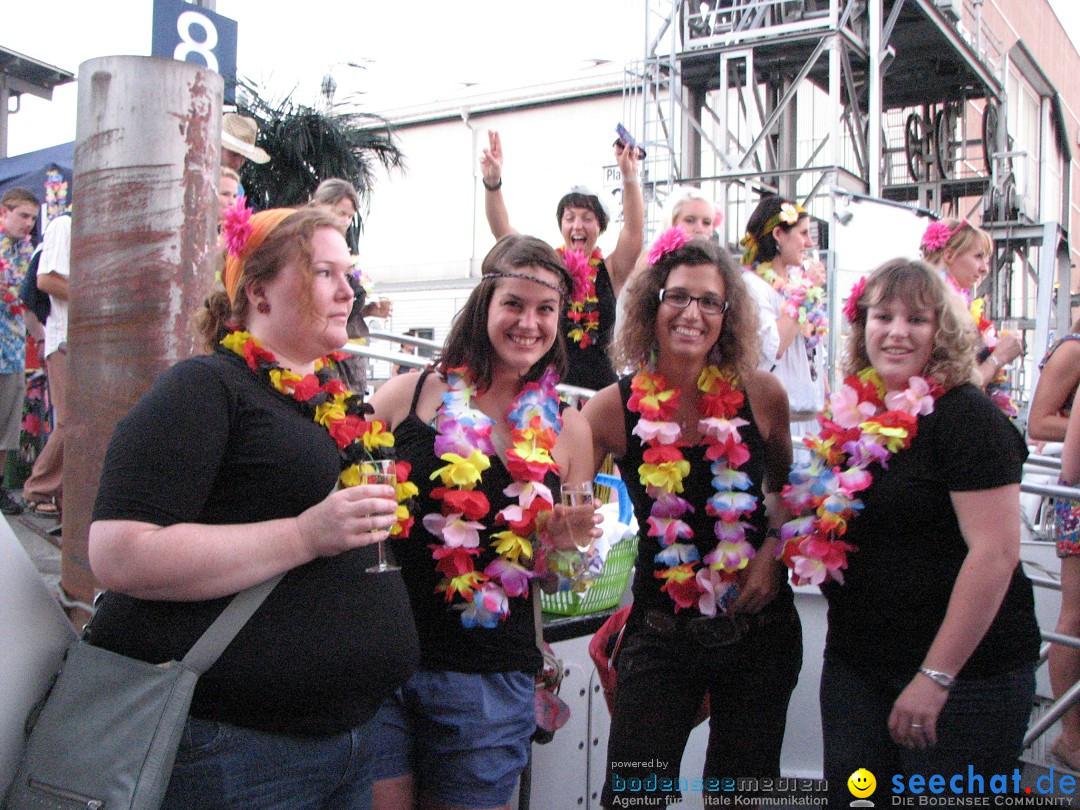 Partyschiff: FLOWER-POWER: Friedrichshafen am Bodensee, 18.08.2012