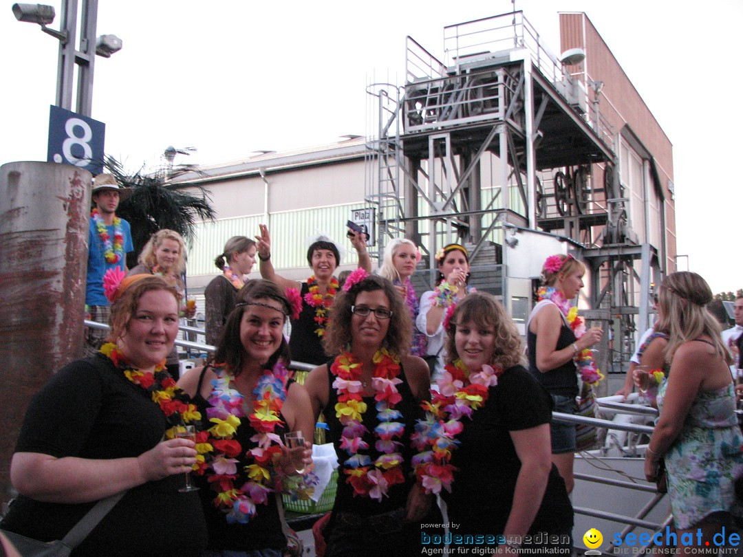 Partyschiff: FLOWER-POWER: Friedrichshafen am Bodensee, 18.08.2012