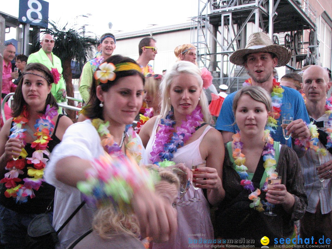 Partyschiff: FLOWER-POWER: Friedrichshafen am Bodensee, 18.08.2012