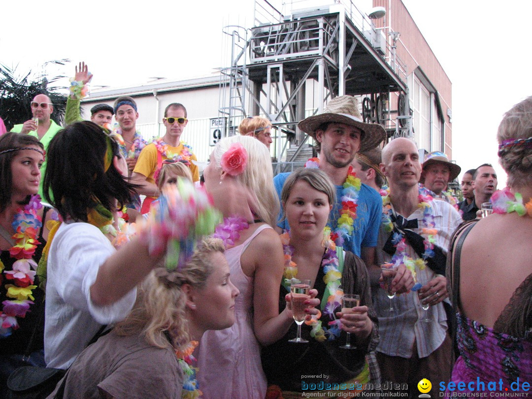 Partyschiff: FLOWER-POWER: Friedrichshafen am Bodensee, 18.08.2012