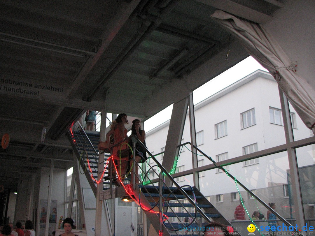 Partyschiff: FLOWER-POWER: Friedrichshafen am Bodensee, 18.08.2012