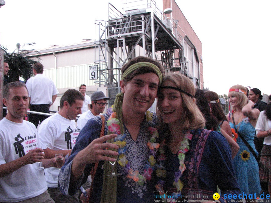 Partyschiff: FLOWER-POWER: Friedrichshafen am Bodensee, 18.08.2012