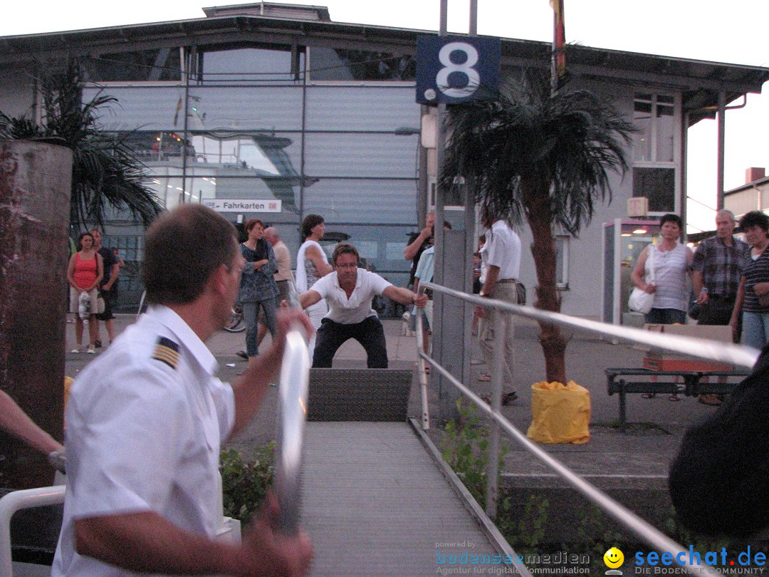 Partyschiff: FLOWER-POWER: Friedrichshafen am Bodensee, 18.08.2012