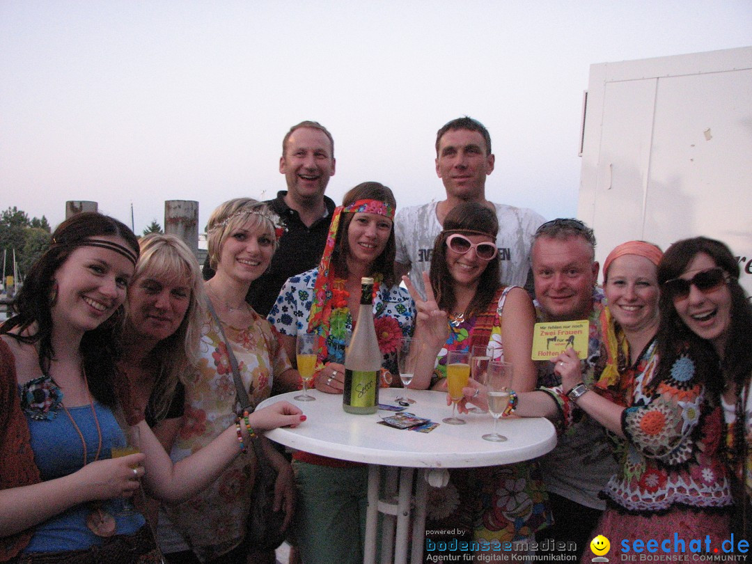 Partyschiff: FLOWER-POWER: Friedrichshafen am Bodensee, 18.08.2012