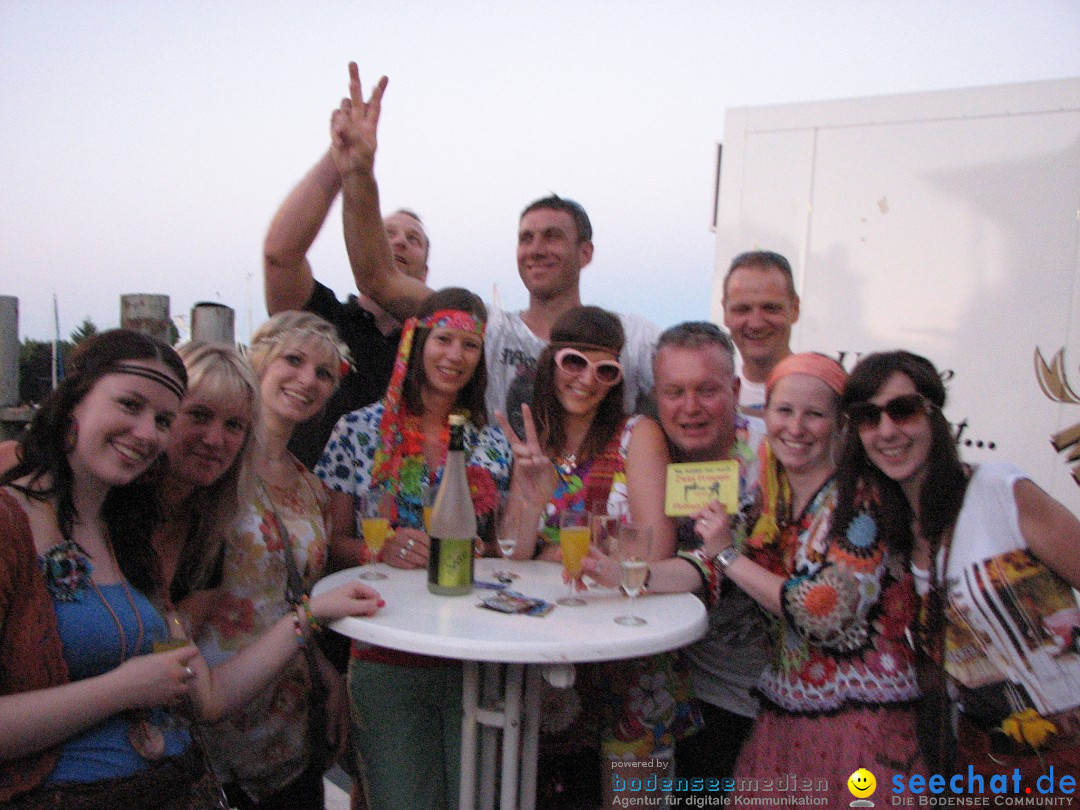 Partyschiff: FLOWER-POWER: Friedrichshafen am Bodensee, 18.08.2012