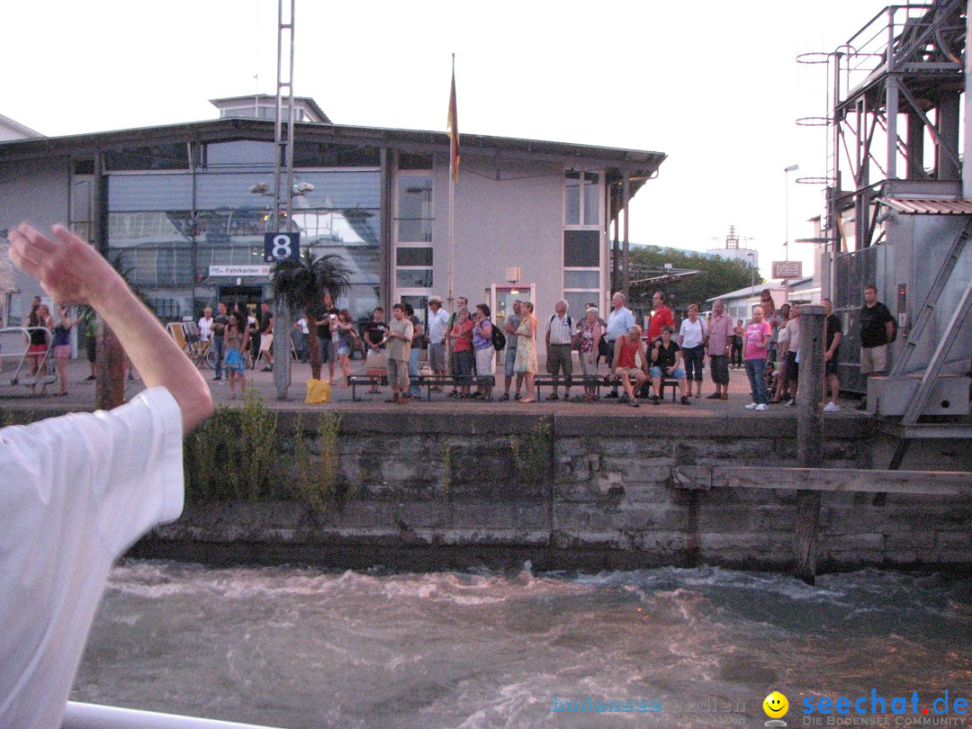 Partyschiff: FLOWER-POWER: Friedrichshafen am Bodensee, 18.08.2012