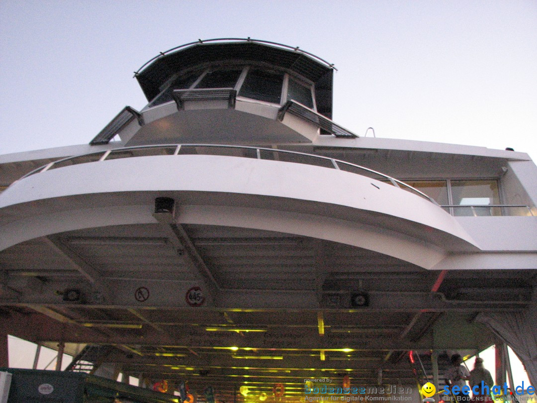 Partyschiff: FLOWER-POWER: Friedrichshafen am Bodensee, 18.08.2012